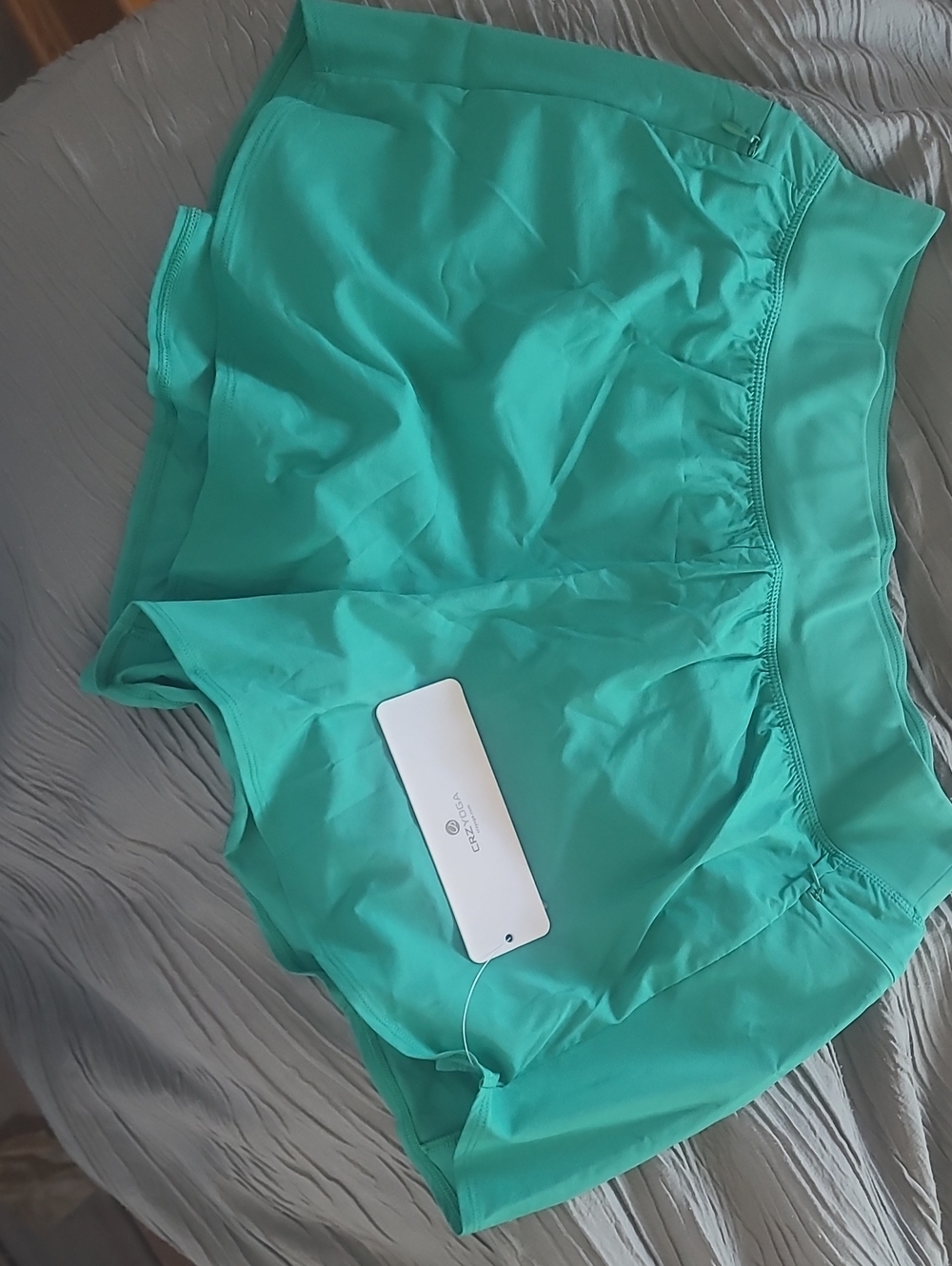 CRZ YOGA Teal Women’s Athletic Shorts